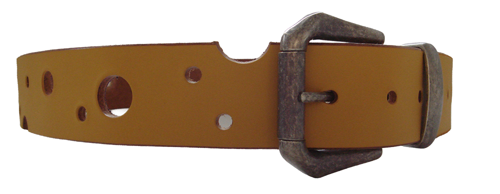 Ledergurt Fashio Trense 40mm (11044/96-40)